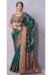 Picture of Nice Organza Teal Saree