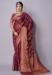 Picture of Elegant Organza Indian Red Saree