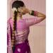 Picture of Ravishing Silk Purple Saree