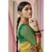 Picture of Grand Silk Dark Golden Rod Saree