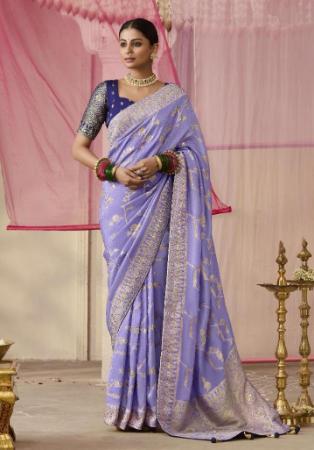 Picture of Charming Silk Slate Grey Saree