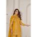 Picture of Chiffon Burly Wood Straight Cut Salwar Kameez