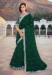 Picture of Admirable Silk & Organza Dark Green Saree