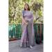 Picture of Fascinating Silk Light Steel Blue Saree