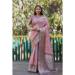 Picture of Good Looking Silk Rosy Brown Saree