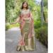 Picture of Ravishing Silk Tan Saree