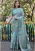 Picture of Beautiful Silk Light Blue Saree