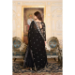 Picture of Well Formed Georgette Black Readymade Gown