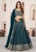 Picture of Fine Georgette Sea Green Lehenga Choli