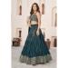 Picture of Fine Georgette Sea Green Lehenga Choli