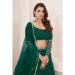 Picture of Amazing Georgette Dark Green Lehenga Choli