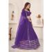 Picture of Superb Georgette Dark Slate Blue Lehenga Choli