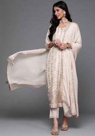 Picture of Nice Chiffon Azure Readymade Salwar Kameez