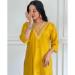 Picture of Excellent Chiffon Golden Readymade Salwar Kameez