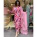 Picture of Statuesque Cotton Pink Readymade Salwar Kameez