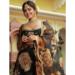 Picture of Sublime Silk & Organza Black Lehenga Choli