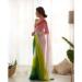 Picture of Good Looking Georgette Dark Sea Green Saree