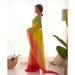 Picture of Appealing Georgette Salmon Saree