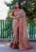 Picture of Well Formed Silk Rosy Brown Saree