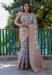 Picture of Good Looking Silk Light Slate Grey Saree