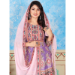 Picture of Bewitching Cotton Medium Purple Readymade Salwar Kameez