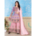 Picture of Bewitching Cotton Medium Purple Readymade Salwar Kameez