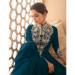 Picture of Appealing Georgette Dark Green Anarkali Salwar Kameez