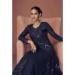 Picture of Georgette Midnight Blue Anarkali Salwar Kameez