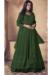 Picture of Georgette Forest Green Anarkali Salwar Kameez