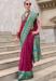 Picture of Marvelous Silk Deep Pink Saree