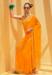 Picture of Resplendent Georgette Dark Orange Saree