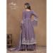 Picture of Statuesque Georgette Grey Anarkali Salwar Kameez