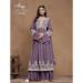 Picture of Statuesque Georgette Grey Anarkali Salwar Kameez