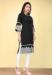 Picture of Wonderful Cotton Black Kurtis & Tunic