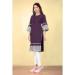 Picture of Nice Cotton Purple Kurtis & Tunic