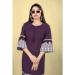 Picture of Nice Cotton Purple Kurtis & Tunic