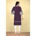 Picture of Nice Cotton Purple Kurtis & Tunic