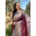 Picture of Alluring Silk Brown Saree