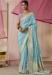 Picture of Gorgeous Silk Cadet Blue Saree