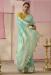 Picture of Nice Silk Dark Sea Green Saree