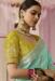 Picture of Nice Silk Dark Sea Green Saree