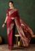 Picture of Bewitching Silk Maroon Saree