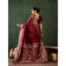 Picture of Bewitching Silk Maroon Saree