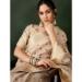 Picture of Lovely Organza Beige Saree