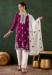 Picture of Marvelous Rayon Purple Readymade Salwar Kameez