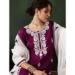 Picture of Marvelous Rayon Purple Readymade Salwar Kameez