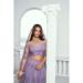 Picture of Marvelous Net Light Slate Grey Lehenga Choli