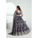 Picture of Marvelous Net Dark Slate Grey Lehenga Choli