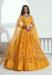 Picture of Bewitching Net Yellow Lehenga Choli