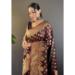 Picture of Sightly Satin & Silk Maroon Saree